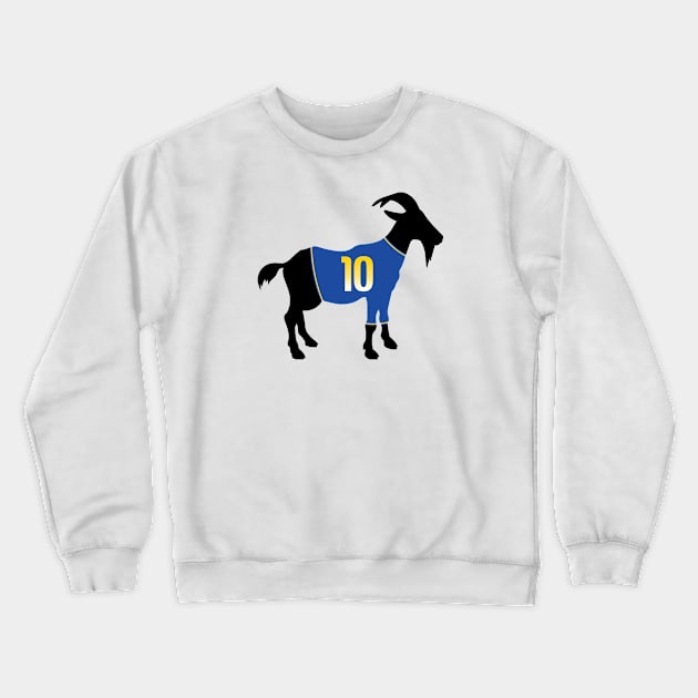 Cooper Kupp  GOAT Crewneck Sweatshirt by cwijeta